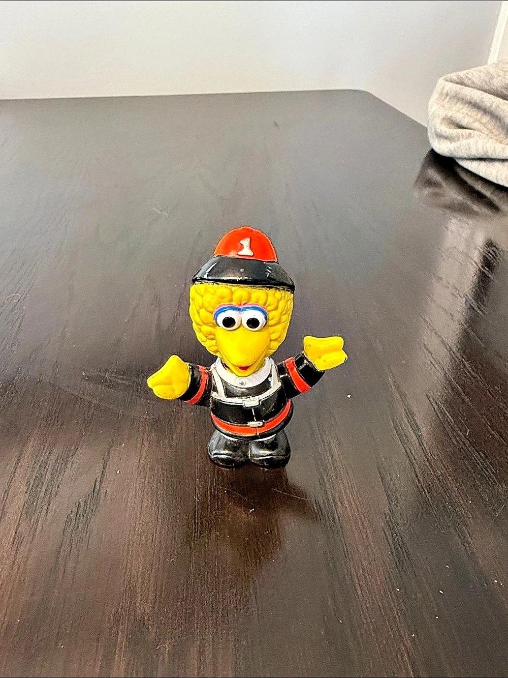 Sesame Street Vintage Sesame Street Firefighter Big Bird Figure Vintage